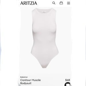 Aritzia Babaton Contour Muscle Bodysuit. Medium. Iced Lavender.